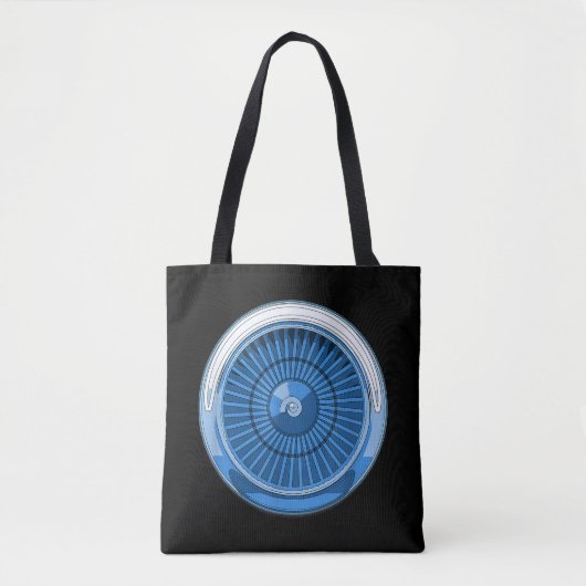 Düsentriebwerk Tasche (Vorderseite)