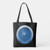 Düsentriebwerk Tasche (Rückseite)
