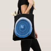 Düsentriebwerk Tasche (Von Nahem)