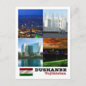 Dushanbe - Mosaik - Tadschikistan - Postkarte (Vorderseite)