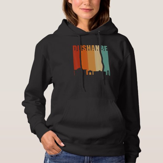 Dushanbe Skyline Hoodie (Vorderseite)