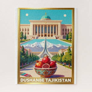 Dushanbe Tadschikistan Bergreisen Puzzle