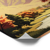 Dushanbe Tadschikistan Reisen Vintag Poster (Ecke)