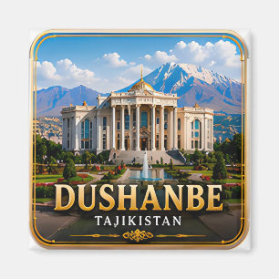 Dushanbe Tadschikistan Zentralasien Reise 📍 Magnet