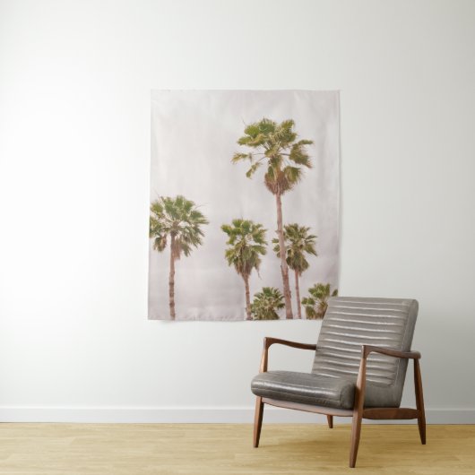 Dushi Palm Trees #1 #tropical #wall #art Wandteppich (Beispiel)