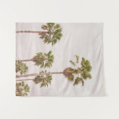 Dushi Palm Trees #1 #tropical #wall #art Wandteppich (Vorderseite (Horizontal))