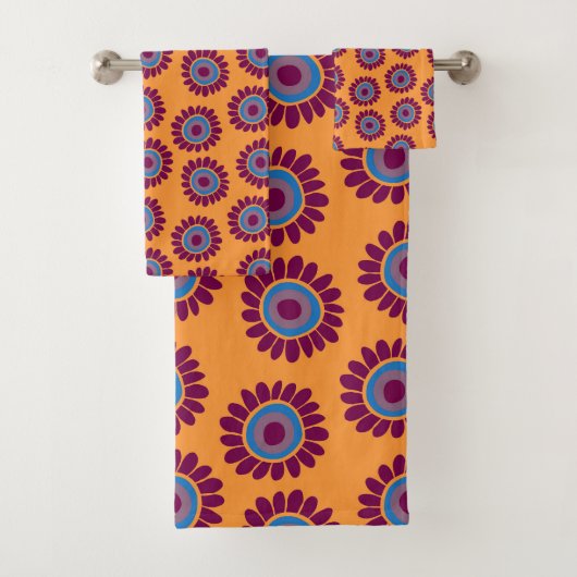 Dushi Sonnenblumenmuster 3 Badhandtuch Set (Insitu)