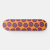 Dushi Sonnenblumenmuster 3 Skateboard (Horizontal)