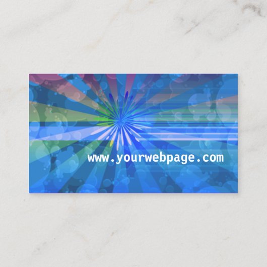 DuShine! Visitenkarte (Rückseite)