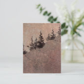 "Dusk #2" Landstraßen Postkarte (Stehend Vorderseite)