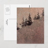 "Dusk #2" Landstraßen Postkarte (Vorne/Hinten)