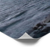 Dusk auf Laguna Torre Poster (Ecke)