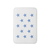 Dusk Blue Star Badematte (Vorderseite Vertikal)