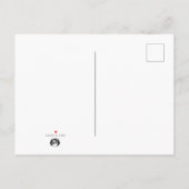 Dusk Bunnies Customizable Ankündigungspostkarte (Rückseite)