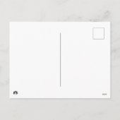 Dusk Bunnies Customizable Feiertagspostkarte (Rückseite)