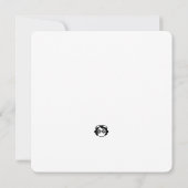 Dusk Bunnies Customizable Karte (Rückseite)