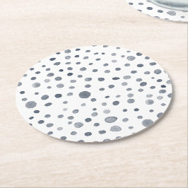 Dusk Confetti Aquarell Dots Paper Untersetzer