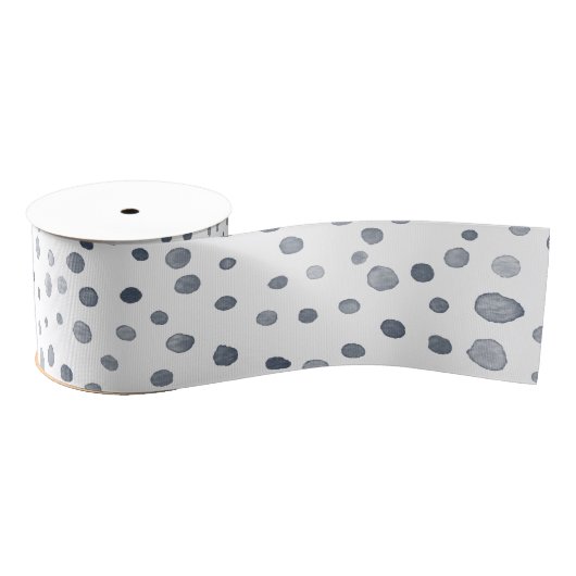 Dusk Confetti Wassercolor Dots Ribbon Ripsband (Spule)