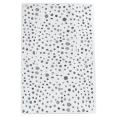 Dusk Confetti Wasserfarbe Dots Geschenktasche Mittlere Geschenktüte (Vorderseite)