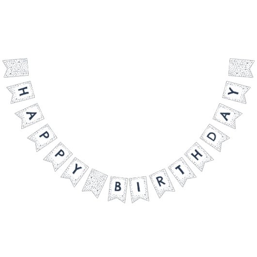 Dusk Confetti Wasserfarbe Dots Jagdflagge Wimpelkette (Alle)