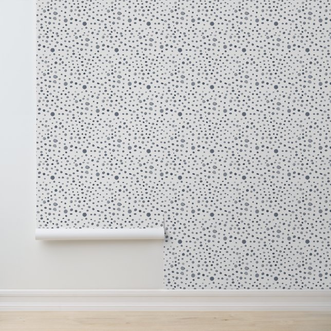 Dusk Confetti Wasserfarbe Punkte Tapete (Anwendung)