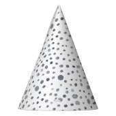 Dusk Confetti Watercolor Dots Party Hat Partyhütchen (Links)