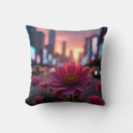 Dusk Daisies Kissen