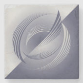 Dusk Feathers Steinuntersetzer (Vorderseite)