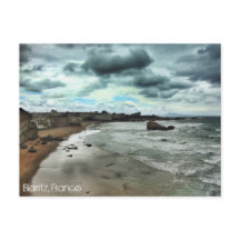 "Dusk geht auf Biarritz herab"