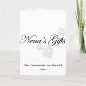 Dusk Grußkarte Karte (Rückseite)