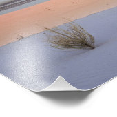 Dusk Himmel reflektiert in Pool Wasser aus Fotodruck (Ecke)