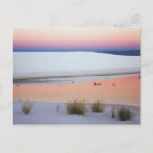 Dusk Himmel reflektiert in Pool Wasser aus Postkarte (Vorderseite)