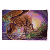 Dusk Hunter Flying Cat Kissenbezug (Rückseite)