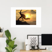 Dusk Hunter Poster (Heimbüro)