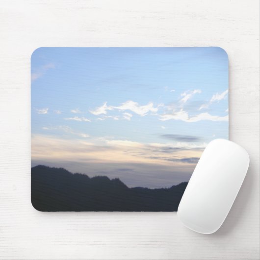 Dusk in den Bergen...... Mousepad (Mit Mouse)