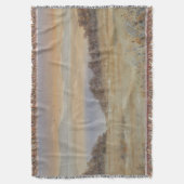 Dusk Lake Blush Wasserfarbe Landschaft Printmedien Decke (Vorderseite Vertikal)