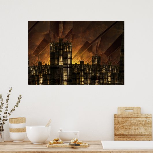 Dusk Poster (Küche)