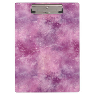 Dusk Rose Galaxy Serie Design 2 Klemmbrett