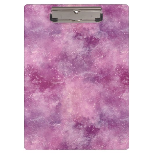 Dusk Rose Galaxy Serie Design 2  Klemmbrett (Vorderseite)