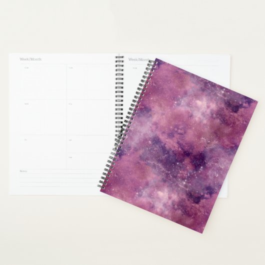 Dusk Rose Galaxy Series Design 1 Planer (Anzeige)