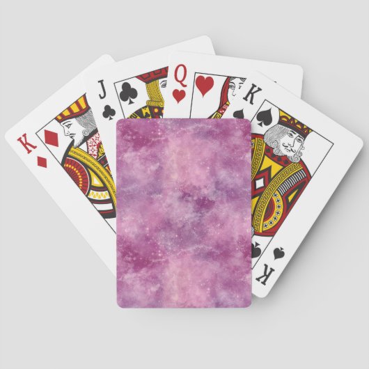 Dusk Rose Galaxy Series Design 2 Spielkarten (Rückseite)