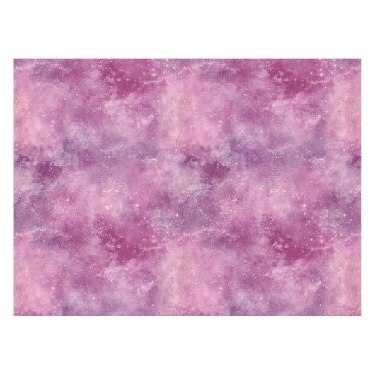 Dusk Rose Galaxy Series Design 2 Tischdecke (Vorderseite (Horizontal))