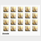 Dusk Sailing Stickers (Blatt)