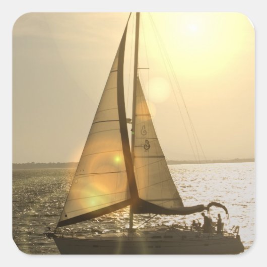 Dusk Sailing Stickers (Vorderseite)
