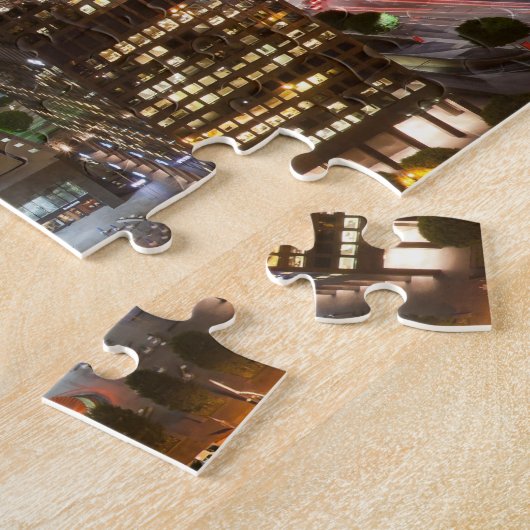 Dusk View Los Angeles Puzzle (Seite)