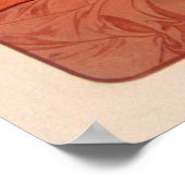 DUSK von Alphonse Mucha - Crepuscule Poster (Ecke)