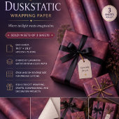 Duskstatic Geschenkpapier Set