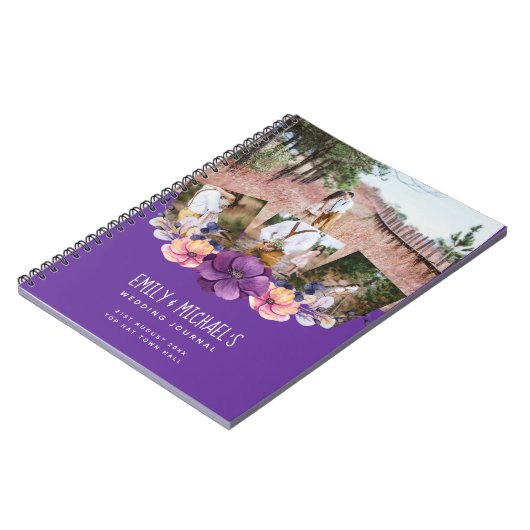 DuskTillDawn Wedding Journal Guest Book Planner Notizblock (Linke Seite)