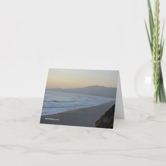 Dusky Beach Karte (Vorderseite)