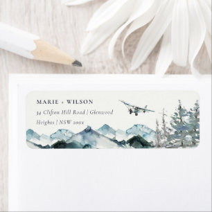 Dusky Blue Mountains Pine Flugzeug Glider Adresse